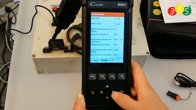 Launch Creader 9081 DIY scanner diagnose VW obdii365 смотреть онлайн