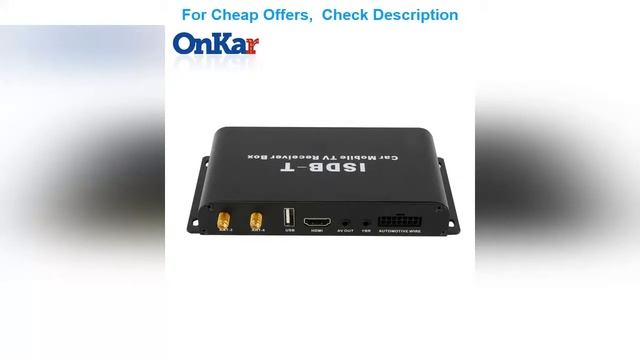 ➔ONKAR Car ISDB-T HD Digital TV Receiver 4 Antennas USB HDMI AV Out Support remote control смотреть онлайн