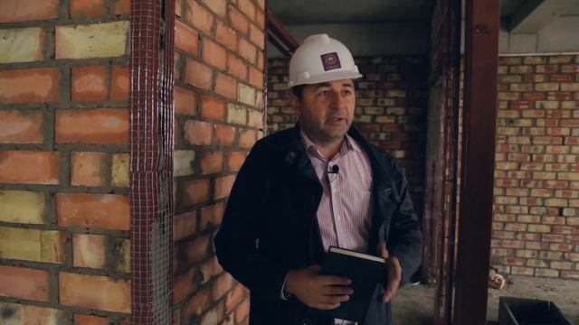 Кладка кирпича в ЖК 