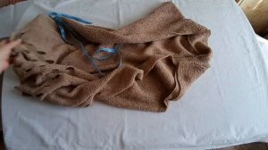 Жилет. "Крапивная дерюжка."