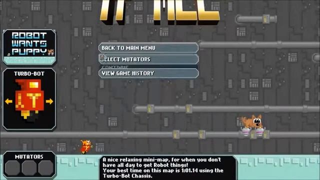 Robot Wants It All - Puppy, Easy Map, Turbo Bot - Back-to-back Sub-minute