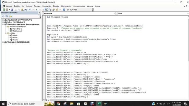 Exportar Reportes de SAP a Excel Automaticamente con Macros en Excel SAPscript. смотреть онлайн