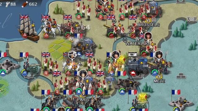 European War 4 Campaign Coalition:Battle of Waterloo смотреть онлайн