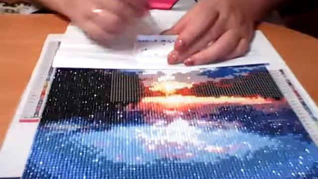 #РукоделиеотГалины Мозаика Закат... смотреть онлайн