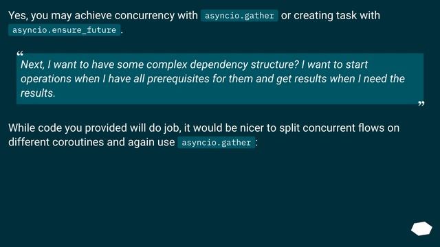 Parallel asynchronous IO in Python's coroutines смотреть онлайн