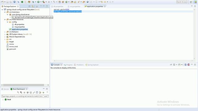 Quick Start of Spring Cloud Config Server #1 смотреть онлайн