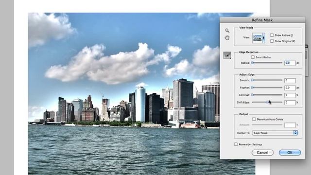 How To Use Photoshop CS5's Refine Mask Feature смотреть онлайн