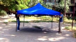 Раздвижной шатёр 3х3 метра, шатёр гармошка, шатёр трансформер