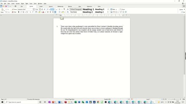 How to adjust Indents in Libreoffice Writer смотреть онлайн