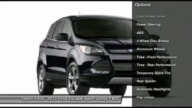 2013 FORD ESCAPE Taylor, MI IP-C85209 смотреть онлайн