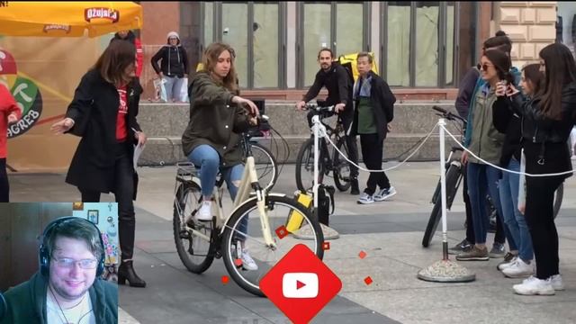 ГОНКА КТО МЕДЛЕННЕЕ НА ВЕЛОСИПЕДЕ РЕАКЦИЯ на YURI PROFESSIONAL смотреть онлайн