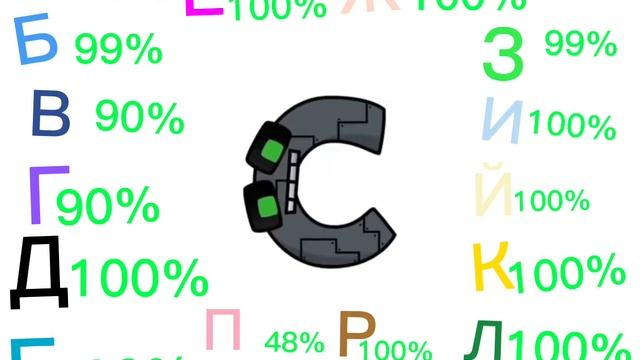 Russian Alphabet Lore But Healthbars (REFEITO)@Harrymations