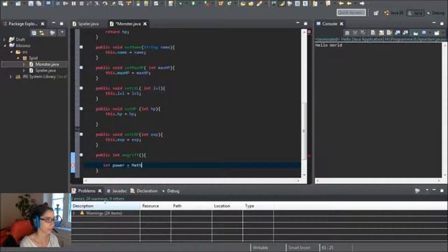 JAVA für Anfänger : textbasierendes POKEMON-like Game #2 смотреть онлайн