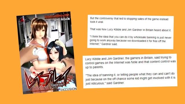 CONTROVERSY: Rapelay