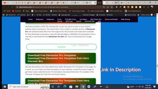 Elementor Pro Free Download - elementor pro free download & install | latest version | step by step смотреть онлайн