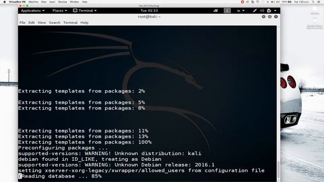 Updating Kali Linux & Installing Guest Additions смотреть онлайн