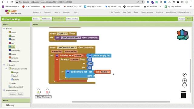 How To Create App To Hack Contact Numbers using MIT App Inventor Step by Step смотреть онлайн