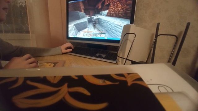 Летсплей по майнкрафту 3 часть. И я построил дом,потом покажу. смотреть онлайн