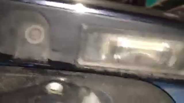 Mini Cooper License Plate Light Removal
