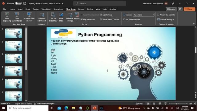 Python L25 in Tamil, This video explains JSON, Non Tech People can understand well. смотреть онлайн