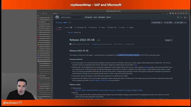 myNewsWrap – SAP and Microsoft (Episode 84) incl. SAP SAPPHIRE 2022 смотреть онлайн