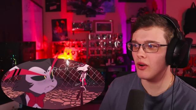 HAZBIN HOTEL EPISODE 8 REACTION! | The Show Must Go On | EMOTIONAL ROLLERCOASTER! смотреть онлайн