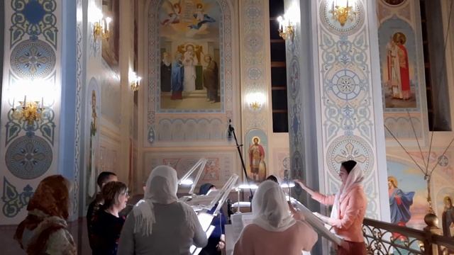 Тропари воскресные (П.Турчанинов). Регент Екатерина Артюхова. смотреть онлайн
