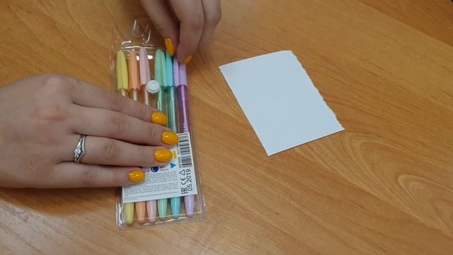 Набор шариковых ручек 6цв deVENTE 5073920 Pastel смотреть онлайн