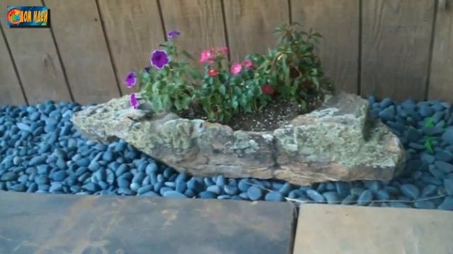 Украшение для сада из камней [ Садовый декор ] смотреть онлайн