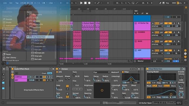 Ableton Lo-Fi Tutorial (Erosion, Redux, Vinyl Distortion) смотреть онлайн