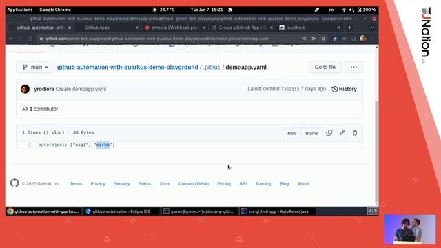 GitHub Automation with Quarkus by Guillaume Smet and Yoann Rodière смотреть онлайн
