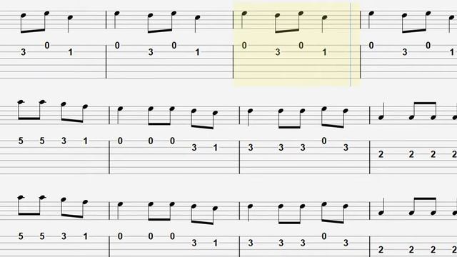 Carol Of The Bells GUITAR TAB смотреть онлайн