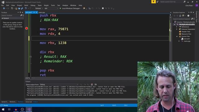 Modern x64 Assembly 11: Division with the DIV and IDIV Instructions смотреть онлайн