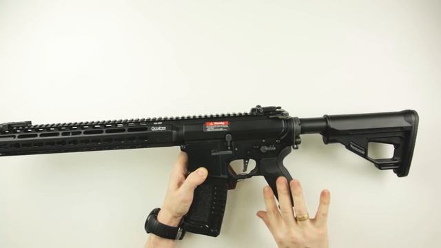 Обзор ARES OCTARMS AMOEBA M4 KM-12 Black смотреть онлайн
