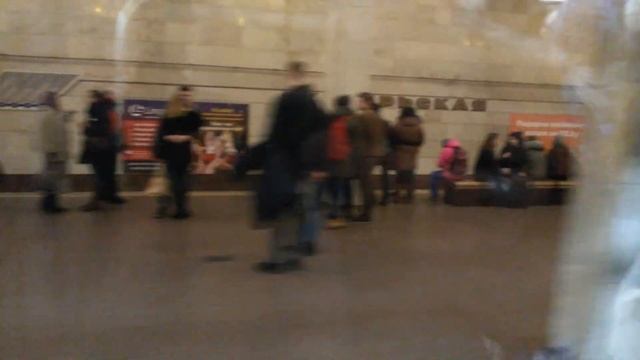 Поездка на метро в Минске (2017 год) смотреть онлайн