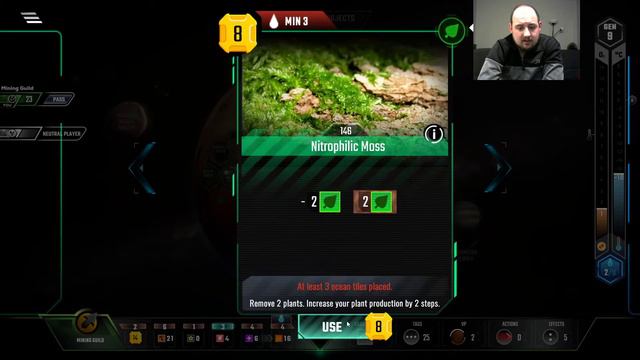 Terraforming Mars Season 2 Solo Mining Guild and Chill смотреть онлайн