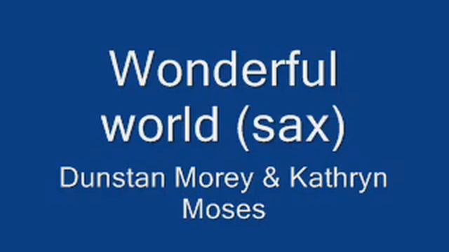 Wonderful World (sax)