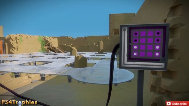 The Witness Walkthrough #4 - Keep Hedge Maze Puzzle Solutions (Activating Keep Laser) смотреть онлайн