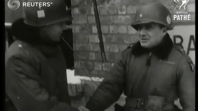 American generals in Bastogne (1945) смотреть онлайн
