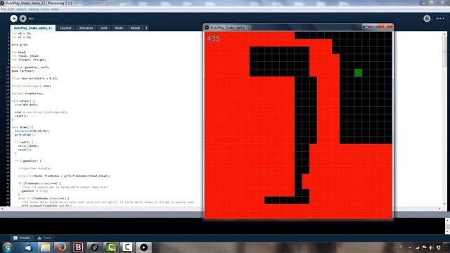 Snake Autoplay in Java - The almost perfect game! смотреть онлайн