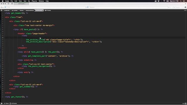 WordPress 101 - Part 17: How to create a custom Archive and 404 page смотреть онлайн
