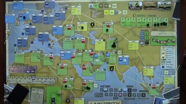 Labyrinth: The War On Terror: Solitaire [Turn 5]