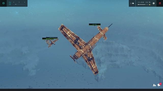 воздушный бой в игре Besiege!!!! смотреть онлайн