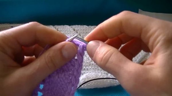 Вязание бактуса спицами.