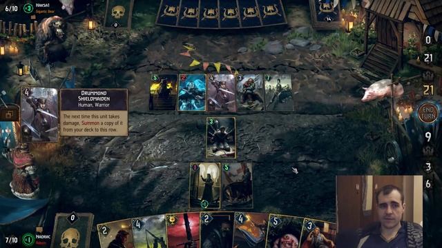 Gwent Mage Henselt ‖ Pigachu ‖ Crimson Curse Deck Gameplay смотреть онлайн