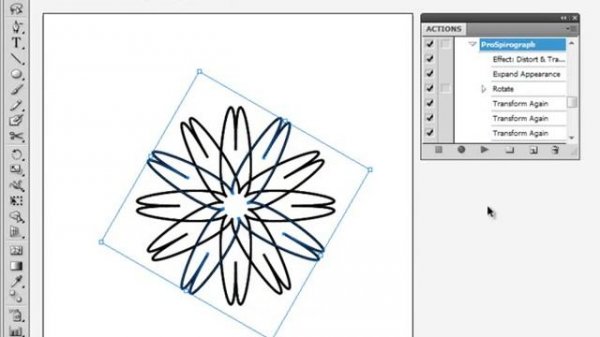 Free Action for Ai ProSpirograph