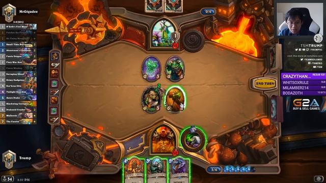Hearthstone: Gadgetzan Prototype - Dragon Pirate Warrior - Fight Pirates With Pirates смотреть онлайн