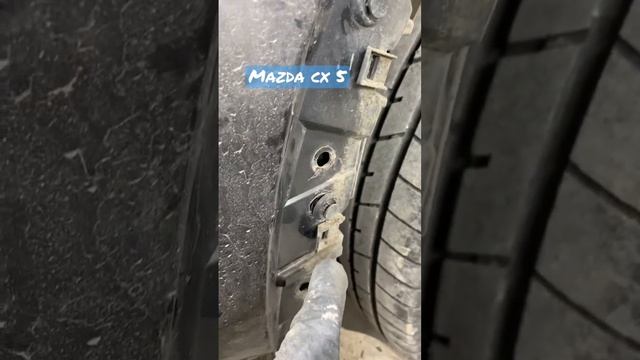 Как снять задний бампер Mazda Cx5