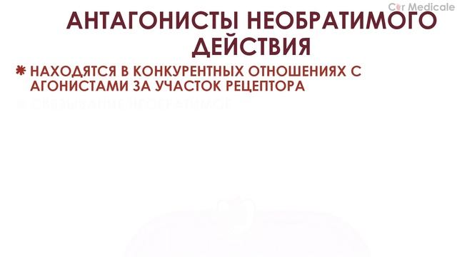 Фармакодинамика: агонисты и антагонисты, полные и частичные смотреть онлайн