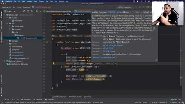 #5 Clean Architecture - Infra Layer: Adapters смотреть онлайн